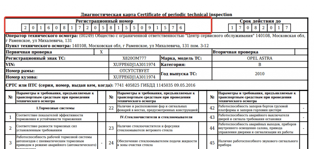 Где выдается и изменившиеся правила диагностической карты для ОСАГО